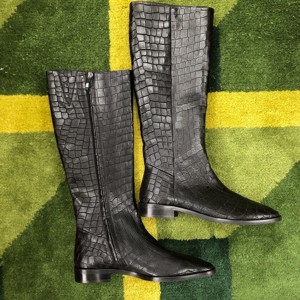 Bruno Magli Croc Boots